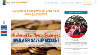 Automate Your Savings: Open a BPI Save-Up Account