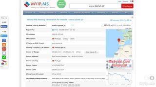 Www.bpinet.pt 195.85.221.42 Domain Lookup, Portugal - Myip.ms