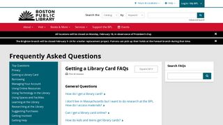 eCards | Frequently Asked Questions | Boston Public Library