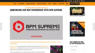 Announcing our New Partnership with BPM Supreme | PCDJ