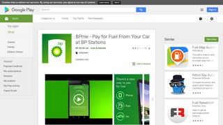 BPme - Pay for Fuel From Your Car at BP Stations - Apps on Google ...