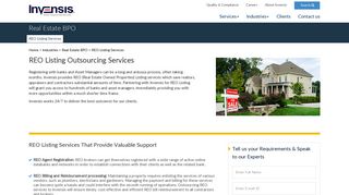 REO Listing Outsourcing Services | REO Agent Registration, Billing ...
