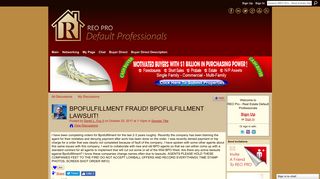 BPOFULFILLMENT FRAUD! BPOFULFILLMENT LAWSUIT! - REO Pro - Real ...