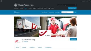 bpost shipping | WordPress.org