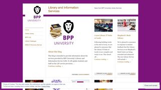 Library and Information Services | News from BPP University Library ...