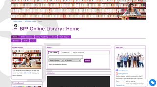 Home - BPP Online Library - LibGuides at BPP University