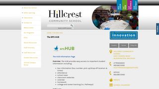 The BPS HUB | Hillcrest Community School