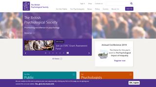 Sign in | BPS - British Psychological Society