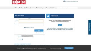 Log In | Industrial Control & Automation products | BPX
