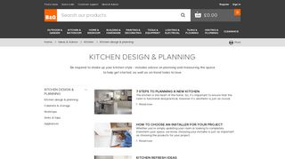Kitchen design & planning | Kitchen | Ideas & Advice | DIY at B&Q