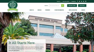 The Baton Rouge Clinic | It All Starts Here | Established 1946