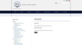User account | BRACU Ayesha Abed Library