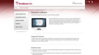 Electronic Collection - Bradesco