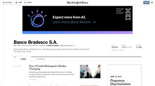 Banco Bradesco S.A. - The New York Times