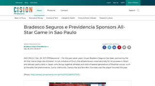 Bradesco Seguros e Previdencia Sponsors All-Star Game in Sao Paulo