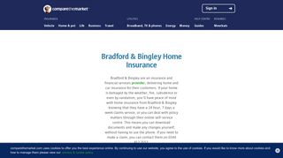 Bradford & Bingley Home Insurance | comparethemarket.com