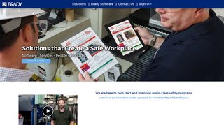 Workplace Safety and Compliance Services and Software - Brady ...