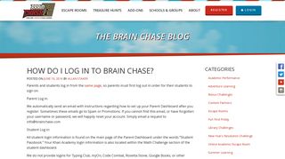 How do I log in to Brain Chase? - Brain Chase