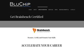 Get Brainbench Certified – BluChip Solutions