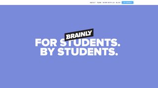 Brainly.co - For students. By students.