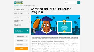 Certified BrainPOP Educator Program | BrainPOP Educators