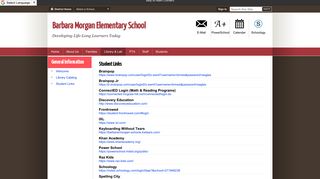 General Information / Student Links - McCall-Donnelly School District
