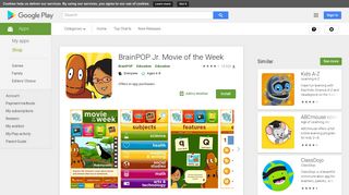 BrainPOP Jr. Movie of the Week - Apps on Google Play