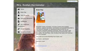 Mrs. Evelyn Hernandez - Brain Pop - schoolGO