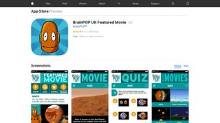 BrainPOP UK Featured Movie on the App Store - iTunes - Apple