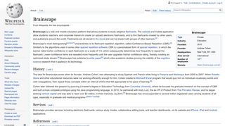 Brainscape - Wikipedia