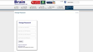 Change Password - Brain Net