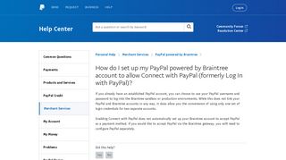 How do I set up my PayPal powered by Braintree account to allow ...
