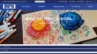 Braintree Public Schools: Home