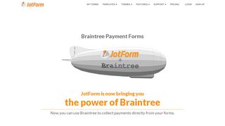 Braintree Payment Forms | Payment Integration | Jotform