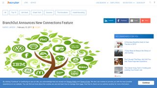 BranchOut Announces New Connections Feature - Recruiter.com