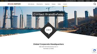 Contact BrandSafway | Products, Solutions and Services