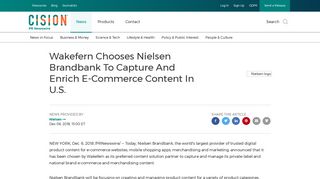 Wakefern Chooses Nielsen Brandbank To Capture And Enrich E ...