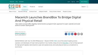 Macerich Launches BrandBox To Bridge Digital And Physical Retail