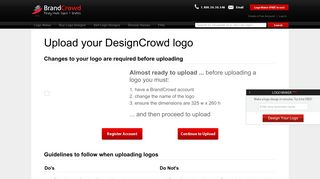 Upload your DesignCrowd logo - | BrandCrowd
