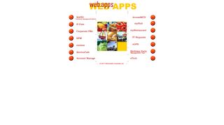 WebApps Home Page - McDonald's Australia