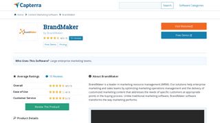 BrandMaker Reviews and Pricing - 2019 - Capterra