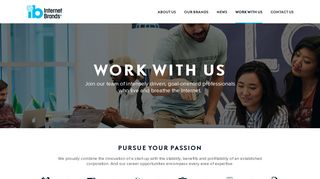 Work with us – Internet Brands