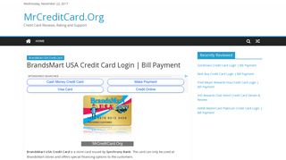 BrandsMart USA Credit Card Login | Bill Payment | Activation