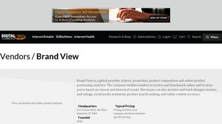 Brand View | Digital Commerce 360