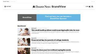 Brandview Overall | Deseret News