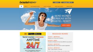 Welcome to Brastel Remit! - Brastel Remit Remittance Service
