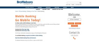 Brattleboro Savings & Loan - Mobile Banking Personal