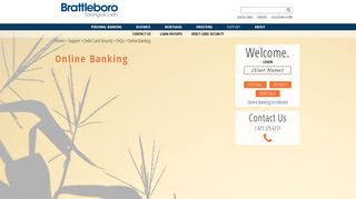 Brattleboro Savings & Loan - Online Banking Support FAQ