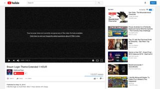 Braum Login Theme Extended 1 HOUR - YouTube