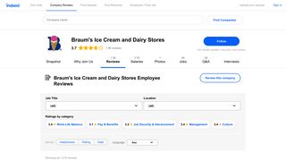 Braum's Ice Cream and Dairy Stores Pay & Benefits reviews - Indeed